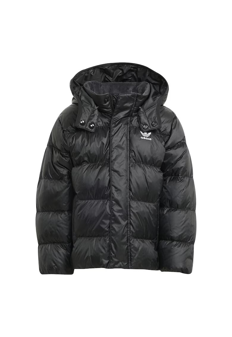 adidas Унисекс детско пухено яке черно