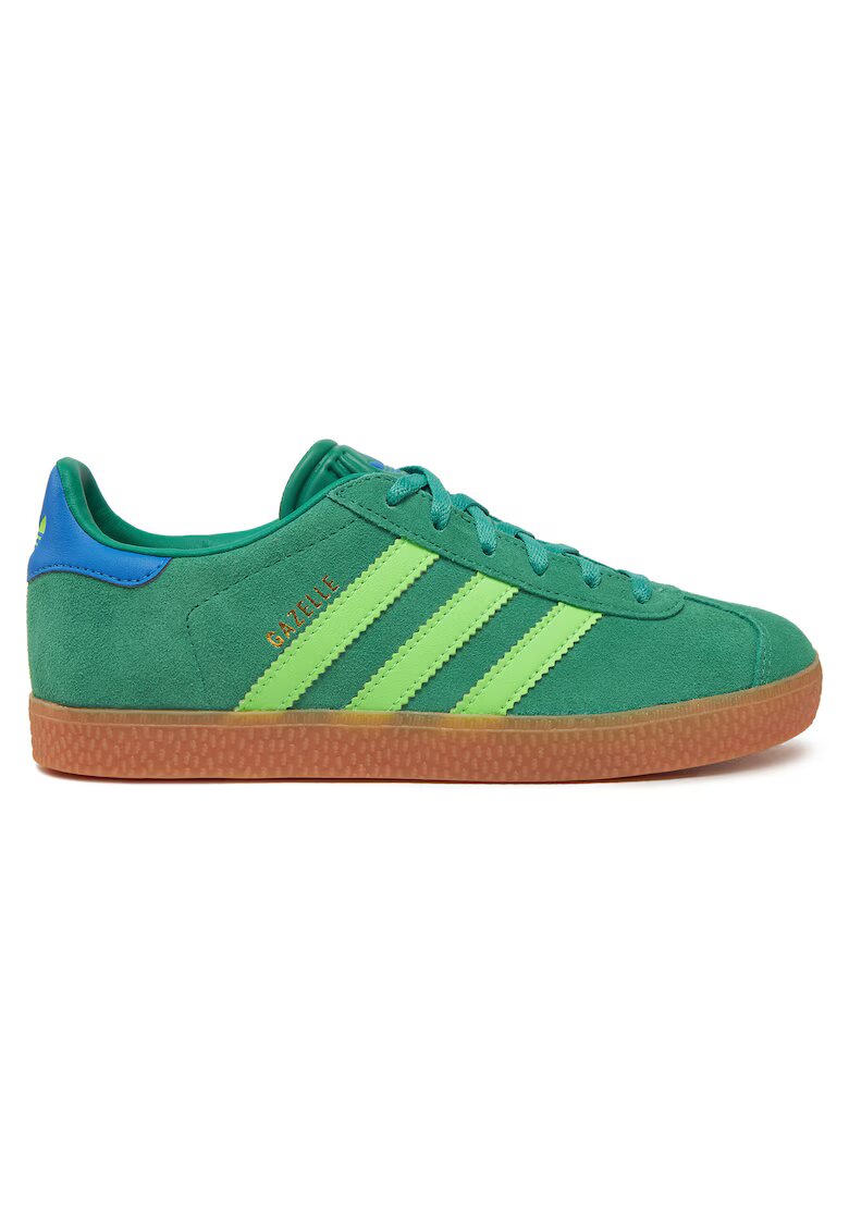 adidas Унисекс кецове Gazelle - естествена кожа - зелени - JP7127