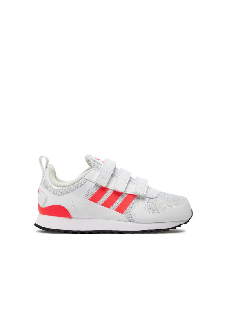 adidas Унисекс маратонки Zx 700 Hd - екологична кожа - бял/червен -