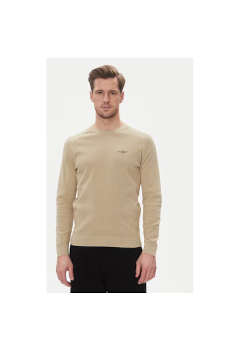 Aeronautica Militare Мъжки пуловер 251MA1556L560 - памук -