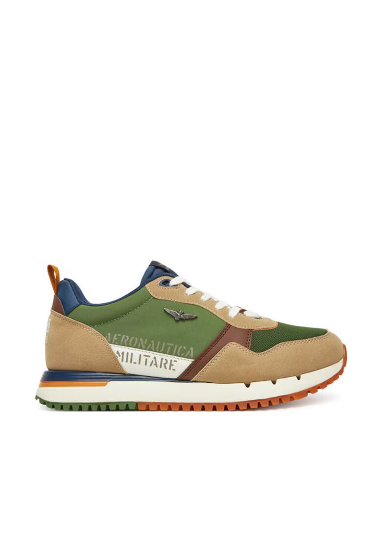 Aeronautica Militare Мъжки спортни обувки - 251SC283CT3544 - Естествена кожа -