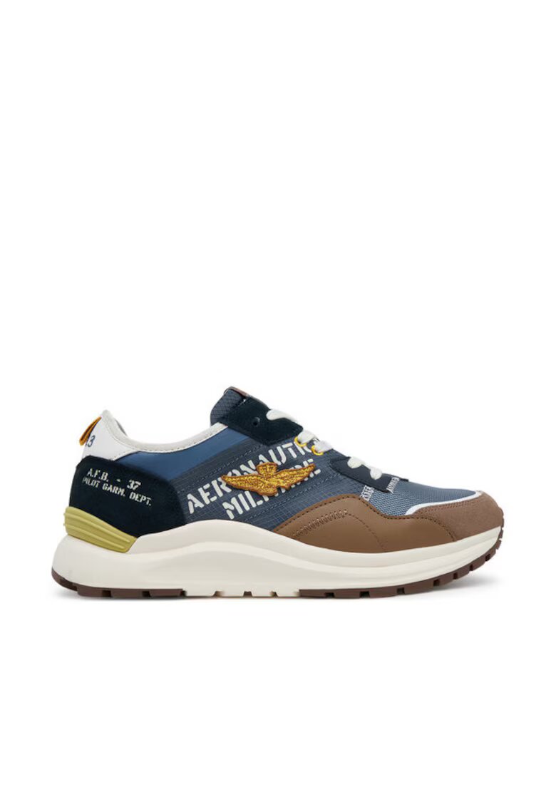 Aeronautica Militare Мъжки спортни обувки - 251SC286CT3543 - Естествена кожа