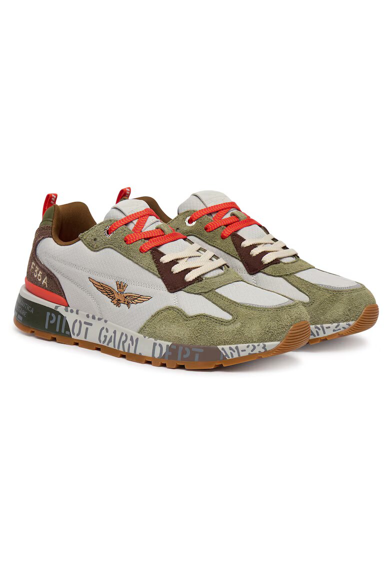 Aeronautica Militare Мъжки спортни обувки - текстил - многоцветни -