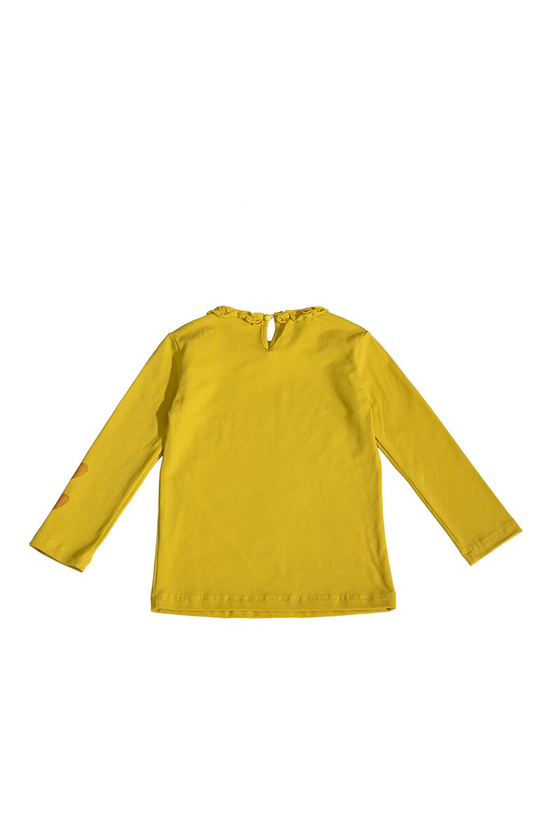 Agatha Ruiz de la Prada Блуза с овално деколте Шафраново жълто