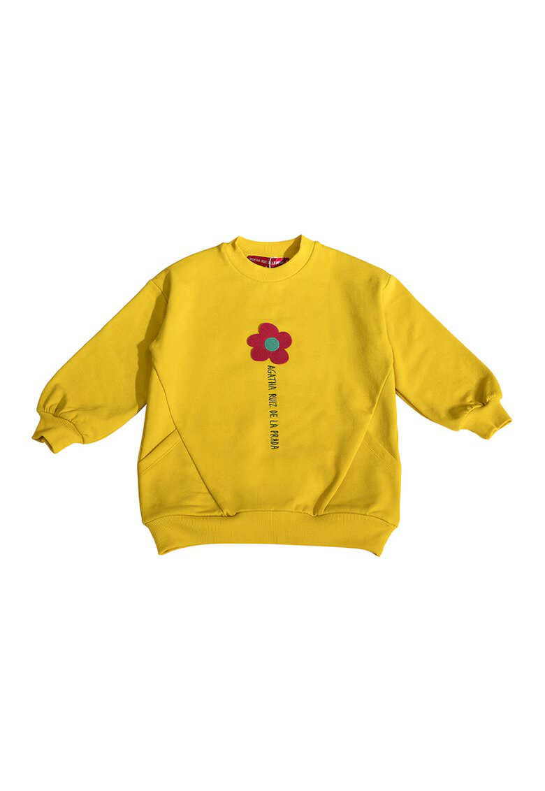 Agatha Ruiz de la Prada Суитшърт с овално деколте и принт