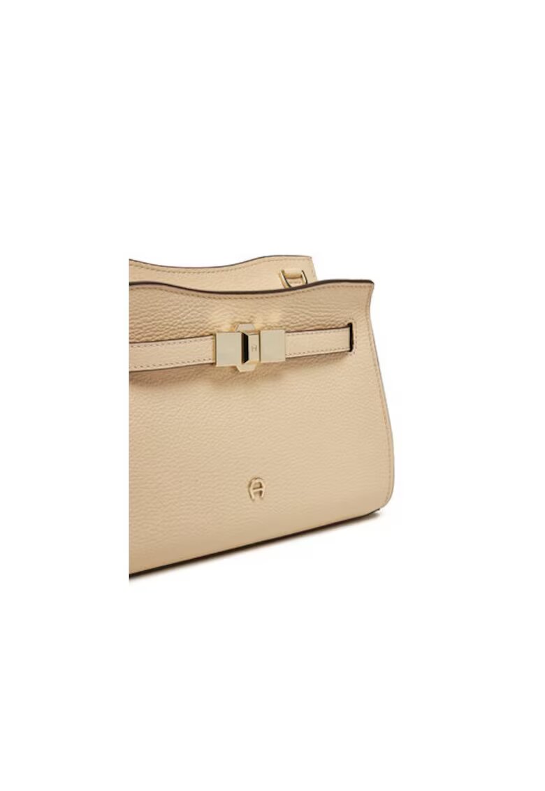 Aigner Дамска чанта 305235626 - Естествена кожа - Бяла