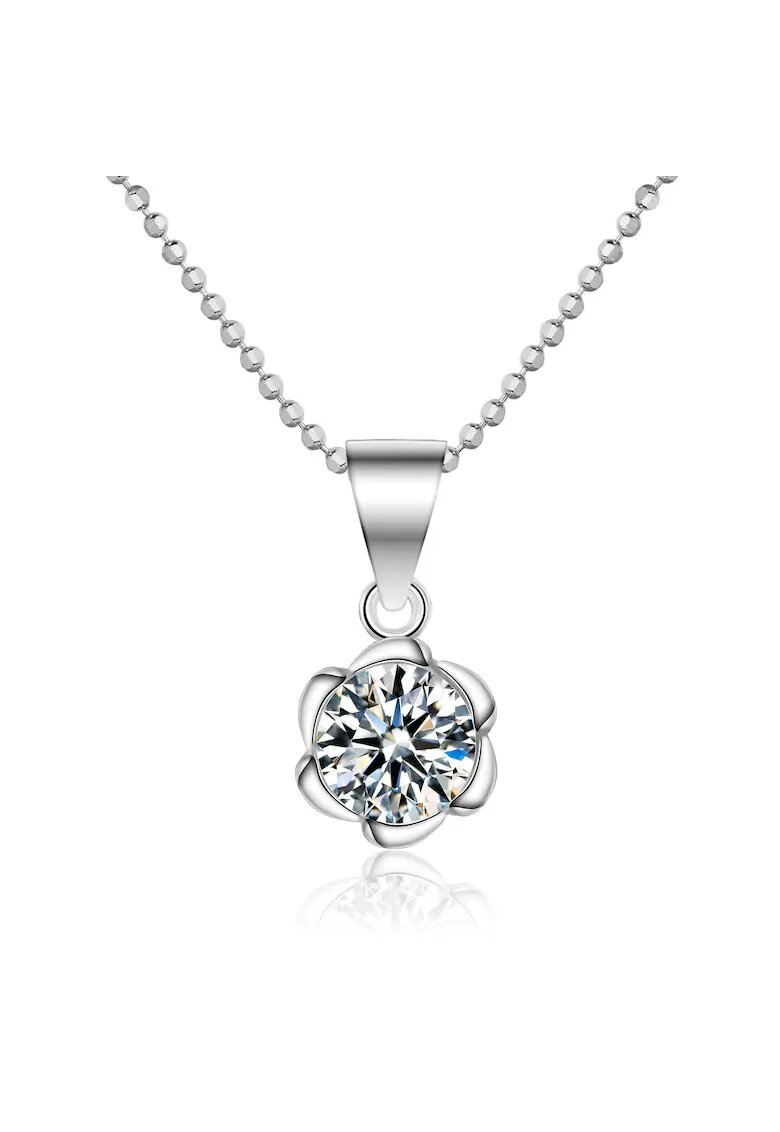 AILORIA Колие Envie 29515 с флорална висулка и циркон