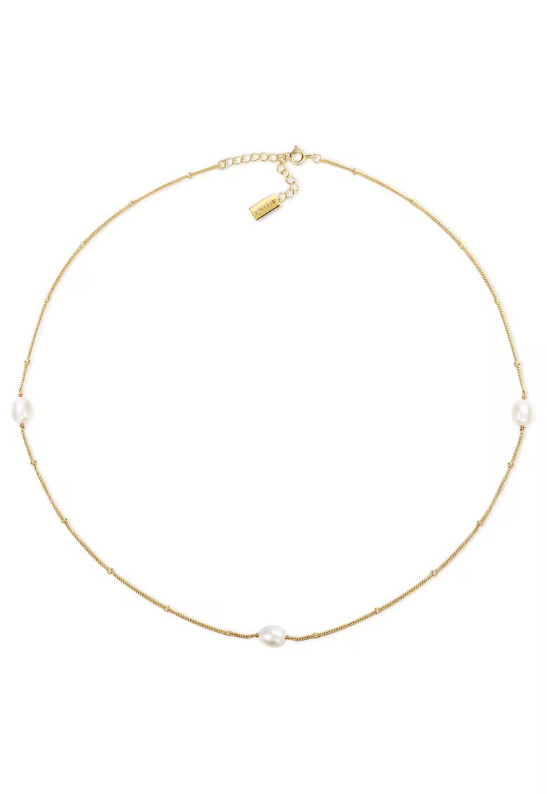 AILORIA Колие тип верижка с 18K златно поритие и перли