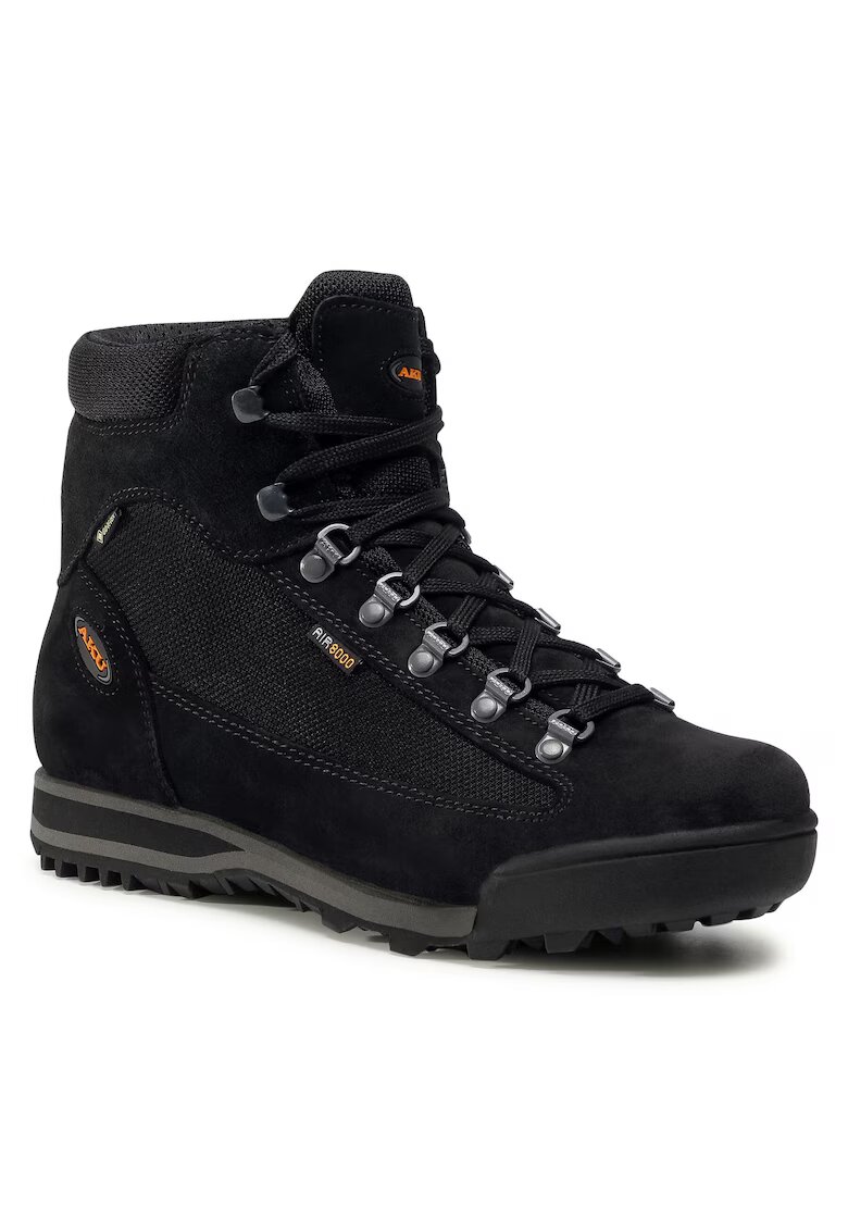Aku Спортни мъжки ботуши Black/Black 448 Slope Micro Gtx GORE - естествена кожа - черни