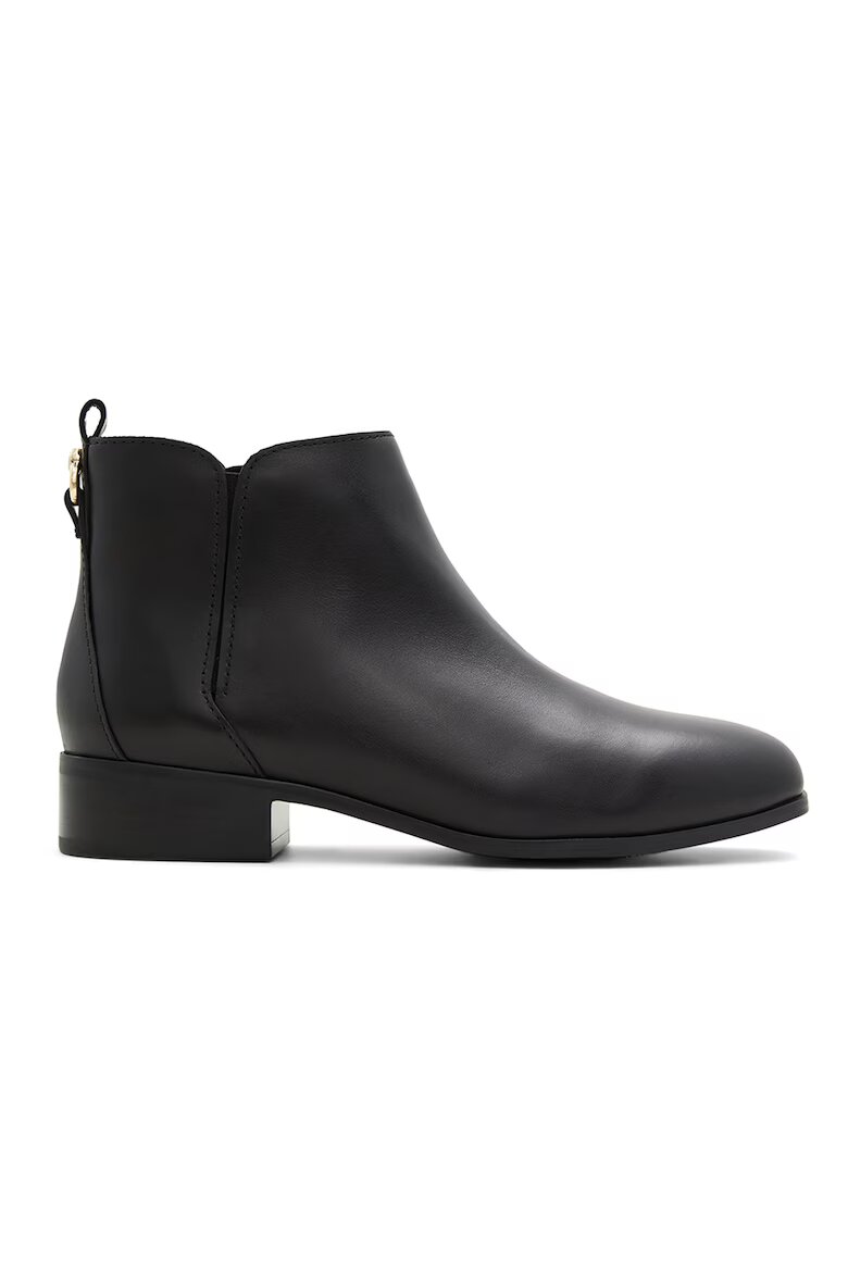 Aldo Боти Verity от кожа Черен