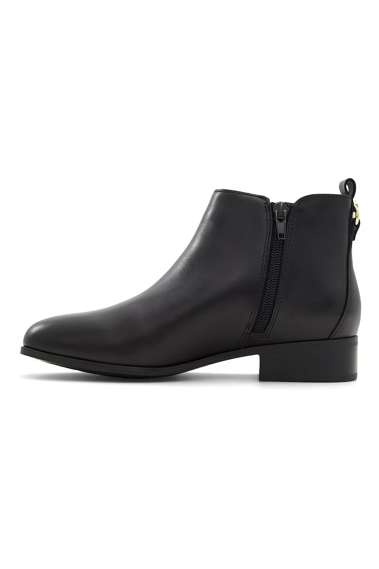 Aldo Боти Verity от кожа Черен