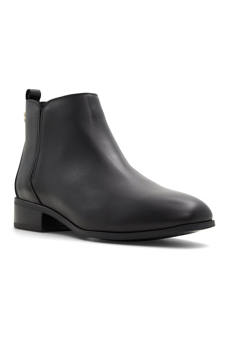 Aldo Боти Verity от кожа Черен