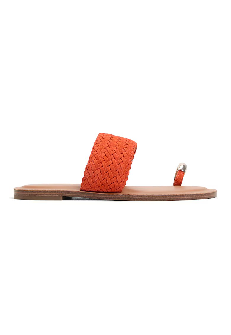 Aldo Чехли Beachwalk Toe Ring - Оранжев