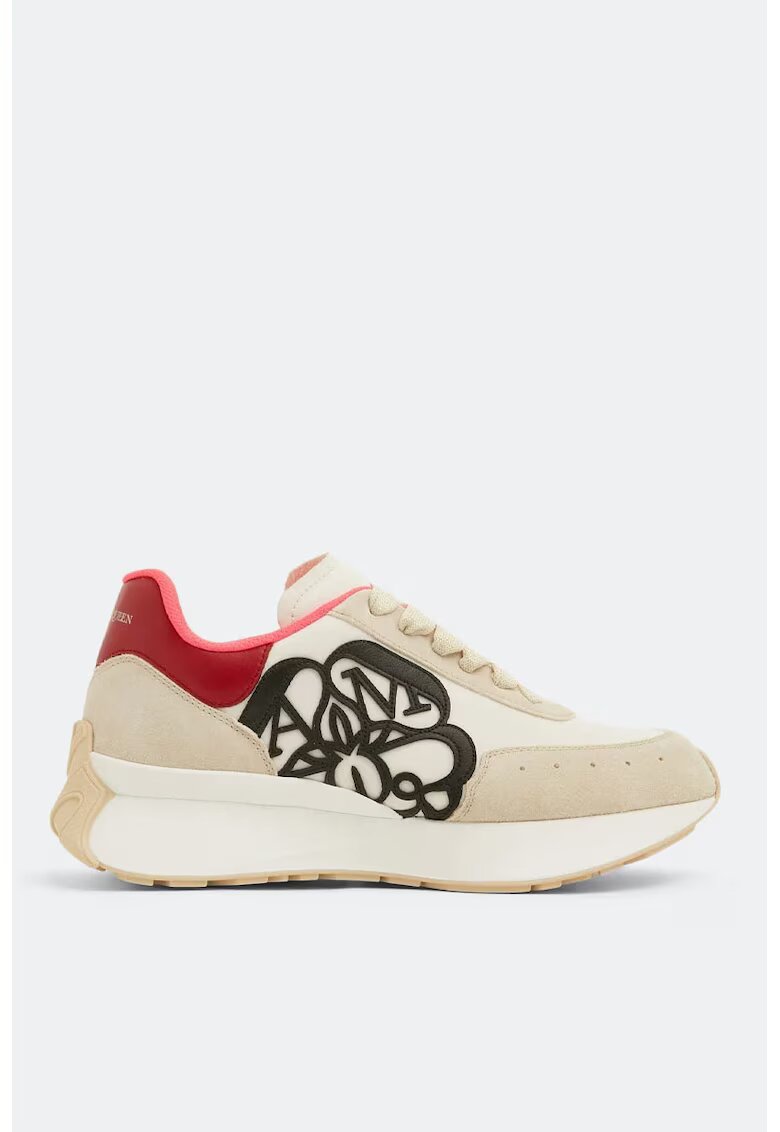 Alexander McQueen Дамски спортни обувки 697069W4TI19894-BEJROS