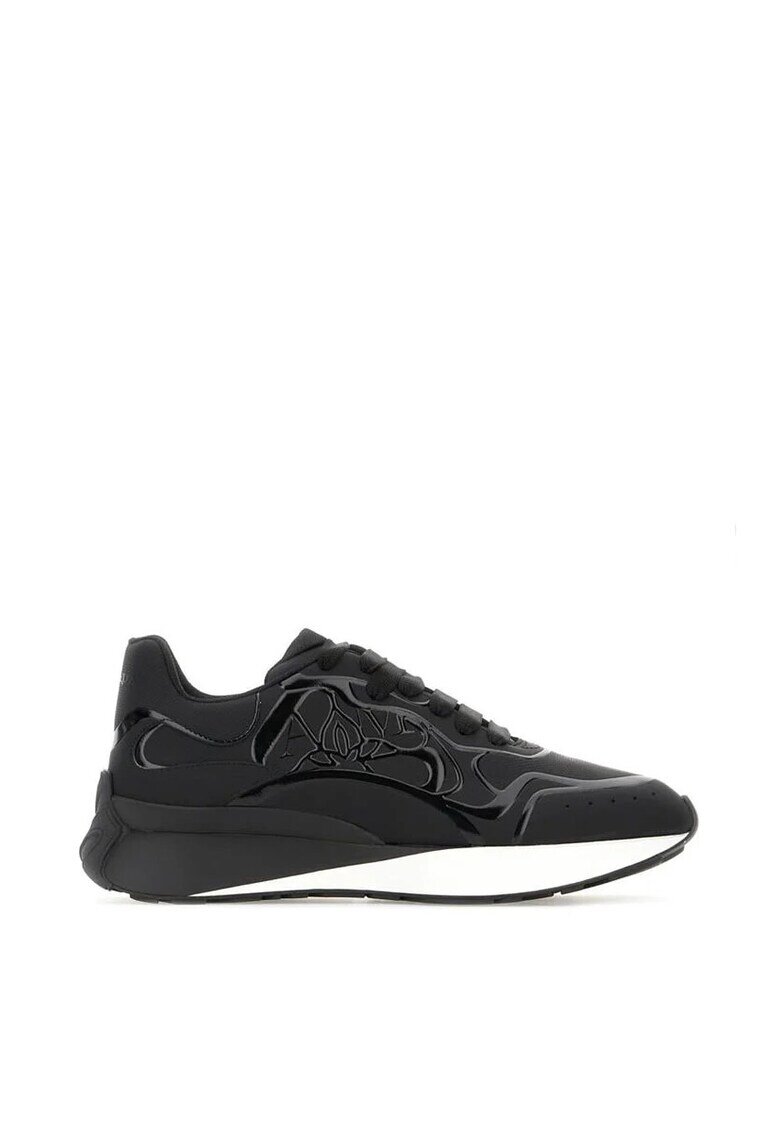 Alexander McQueen Мъжки спортни обувки 757720WHYKH1070 -BLK
