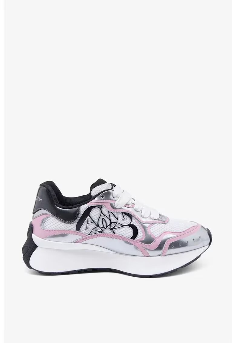 Alexander McQueen name: Дамски спортни обувки 7574858726-ROSBLKWOM
