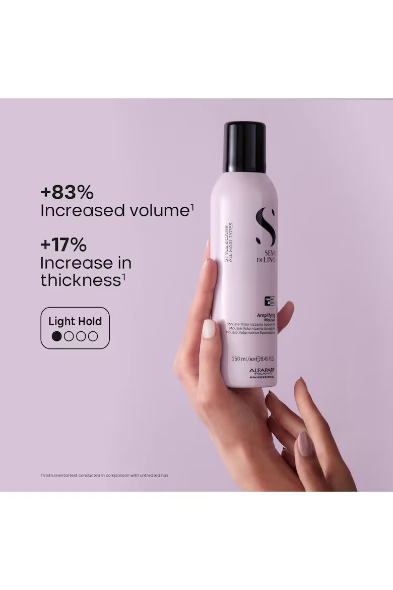 Alfaparf Semi di Lino Style&Care Усилващ мус 250 мл