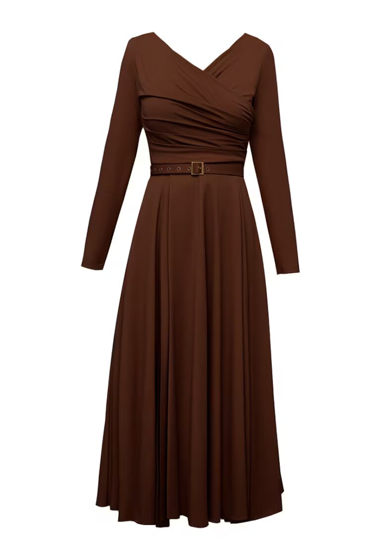 Alina Cernatescu Sunday Lyocell Midi Flared Dress