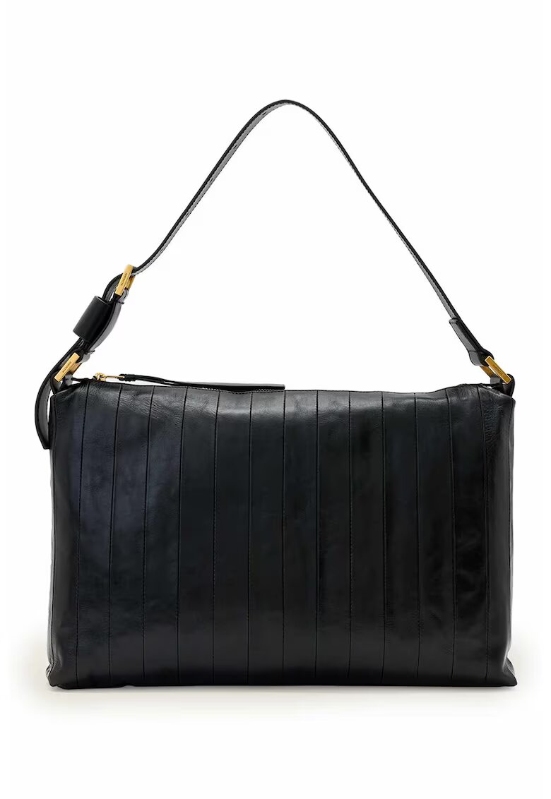 AllSaints Чанта за рамо от кожа - Черен