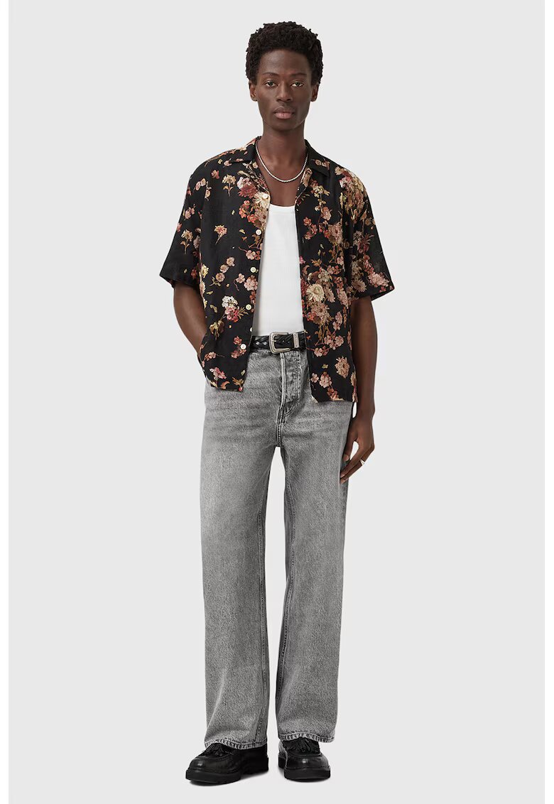 AllSaints Дънки Lenny с широк крачол