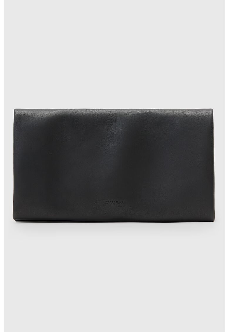 AllSaints Кожен клъч с лого