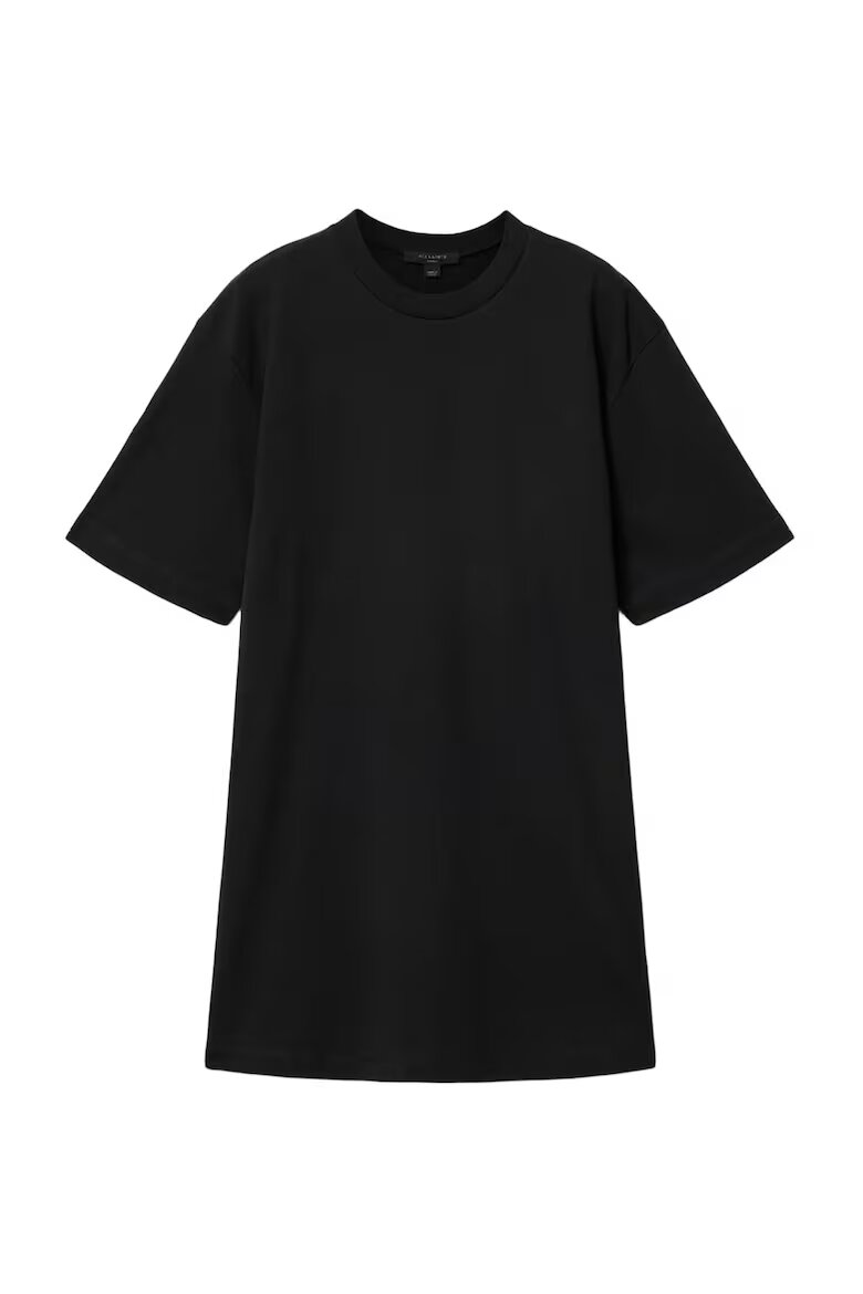 AllSaints Рокля-тениска от органичен памук Черен