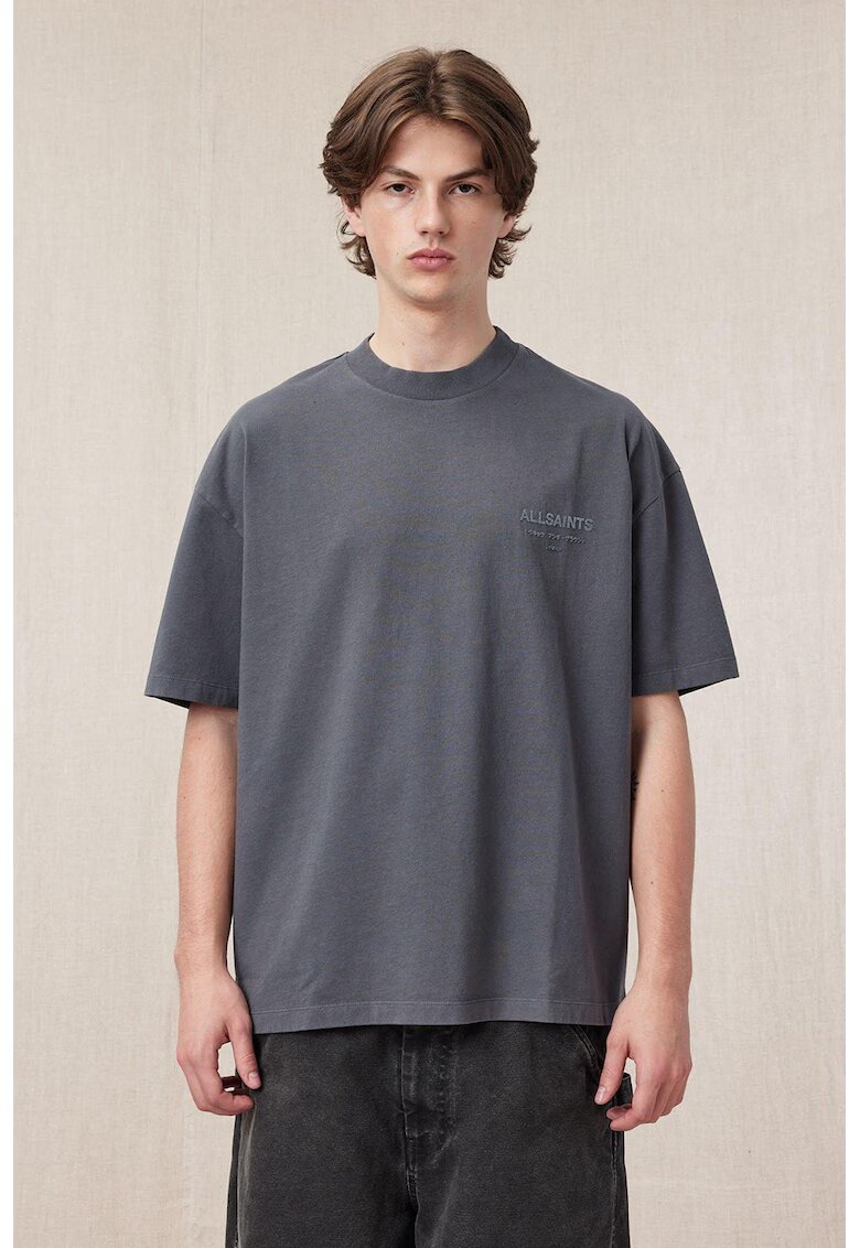 AllSaints Свободна памучна тениска Xander