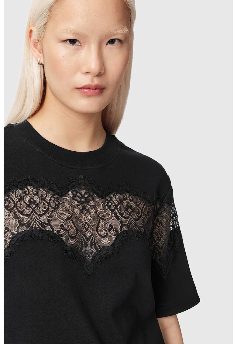 AllSaints Тениска с дантела