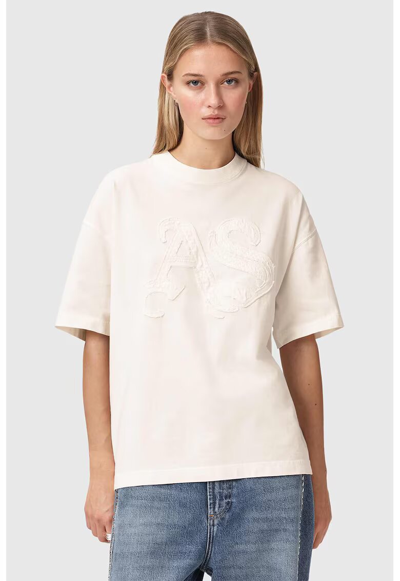 AllSaints Уголемена тениска Insignia Etta