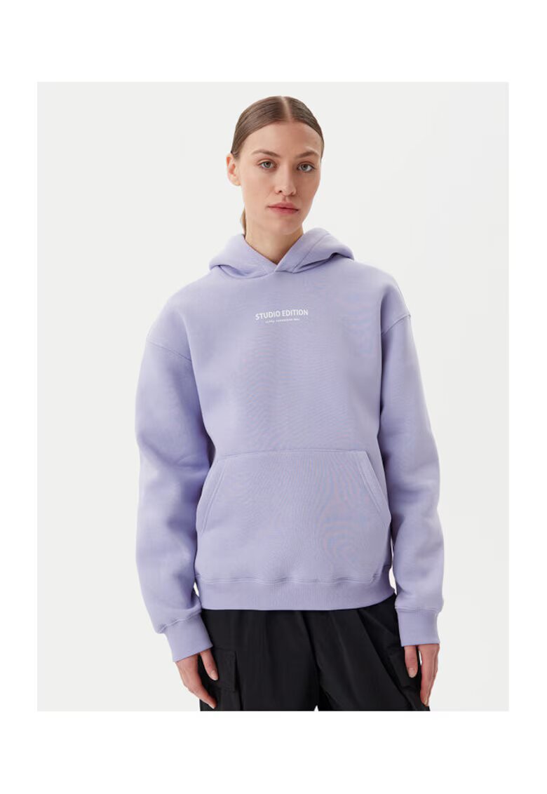 Alpha Industries дамски блуза 156042 - памук/полиестер - лилаво