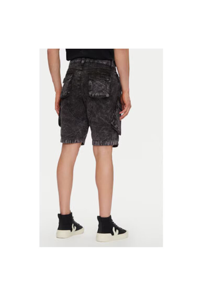 Alpha Industries Мъжки дънкови шорти 156259 - памук - черни