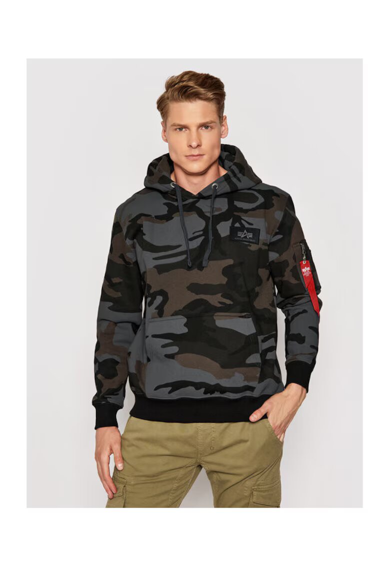 Alpha Industries Мъжки суитшърт - 208180467 - Памук/Полиестер -