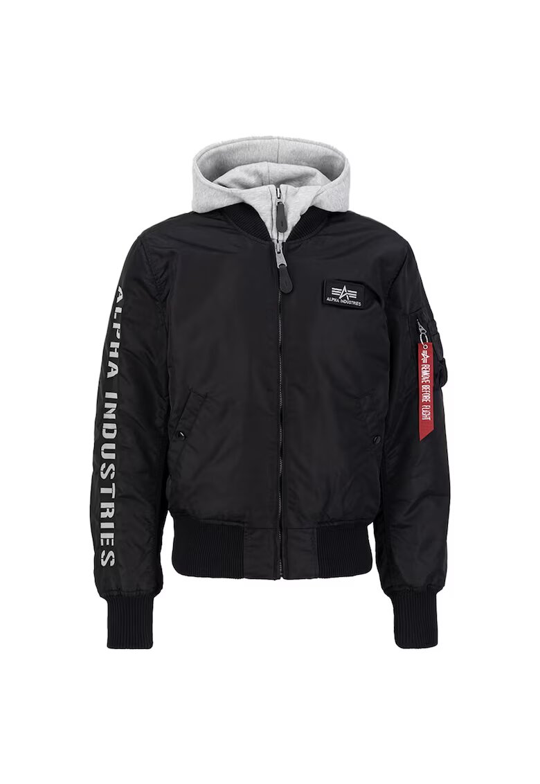 Alpha Industries Мъжко яке 2974 - Найлон - Черен/Сив