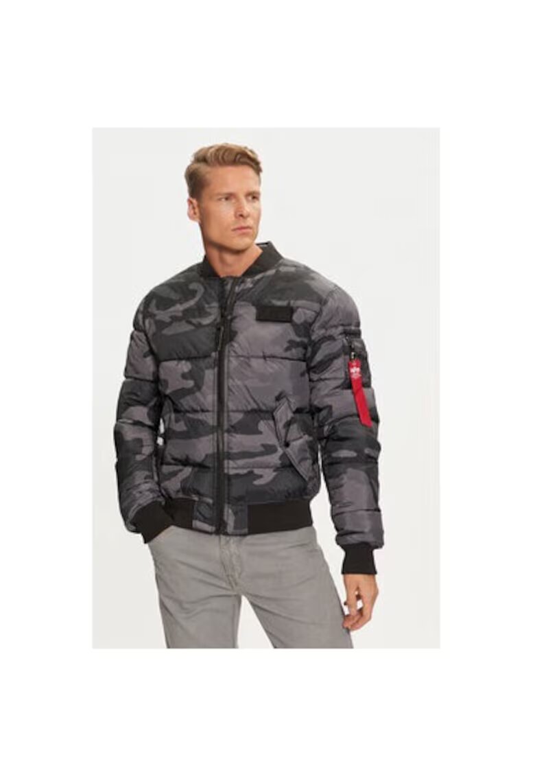 Alpha Industries Мъжко яке - 304543654 - Полиестер - Черно