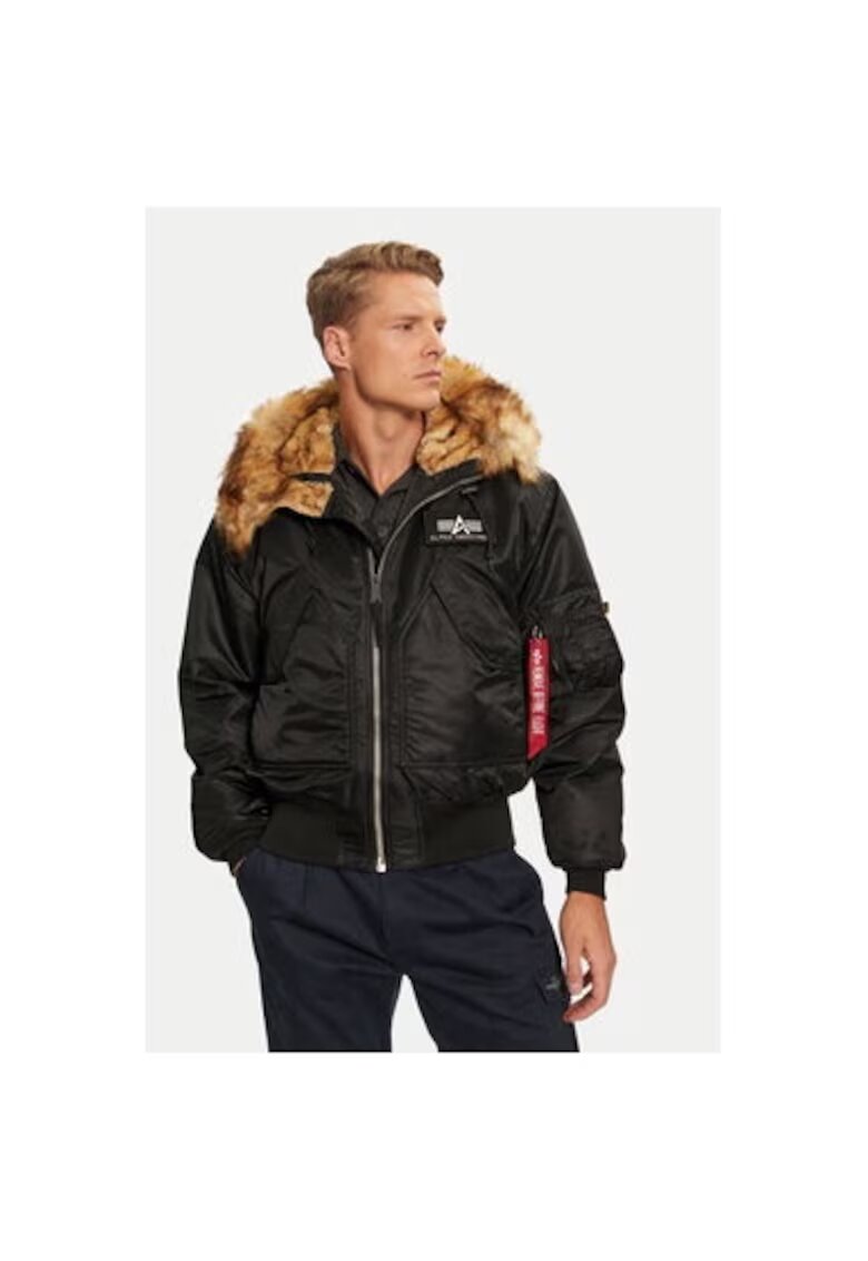 Alpha Industries Мъжко яке - 304544187 - Найлон - Черно