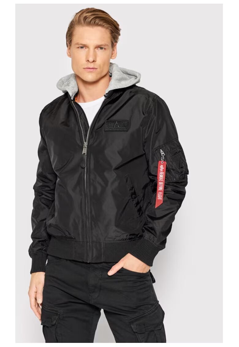 Alpha Industries Мъжко яке - 77818 - Черно - Найлон