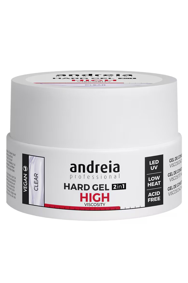 Andreia Professional Строителен гел Твърд гел с висок вискозитет 22 гр. Прозрачен