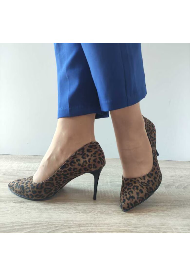 Antonio Елегантни дамски обувки Antono 3527 Leopard -