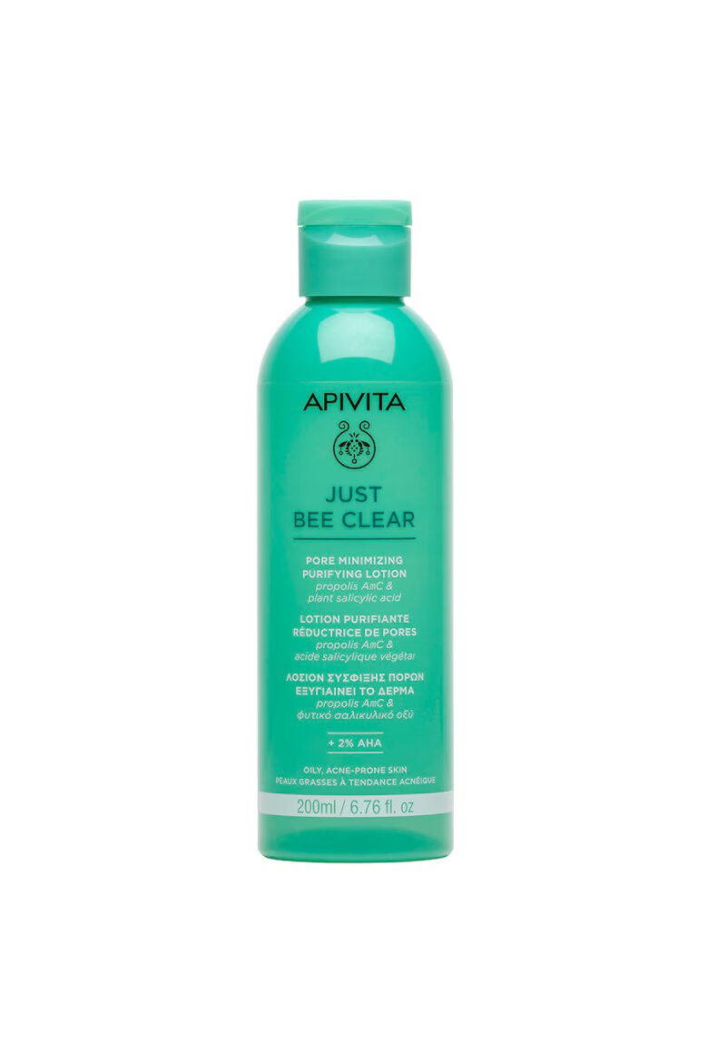 Apivita Почистващ лосион за разширени пори Just Bee Clear 200 мл