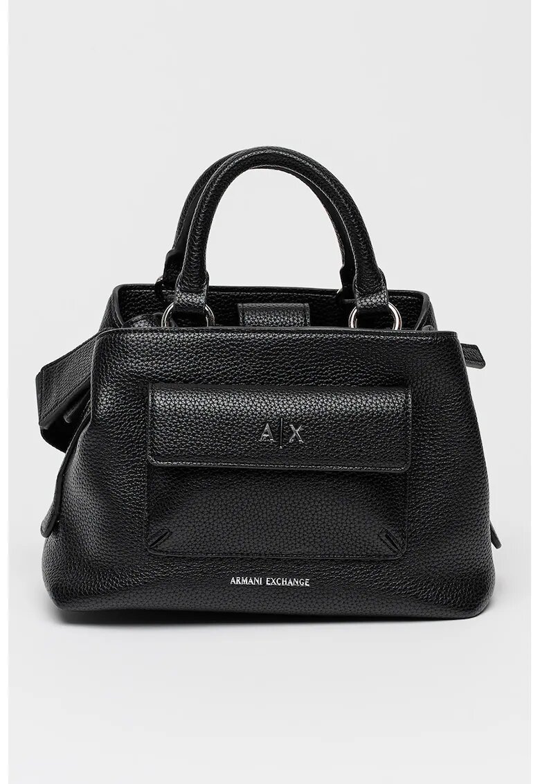 ARMANI EXCHANGE Чанта от еко кожа с пришит джоб
