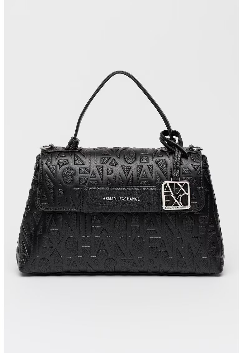 ARMANI EXCHANGE Чанта през рамо от еко кожа с релефно лого