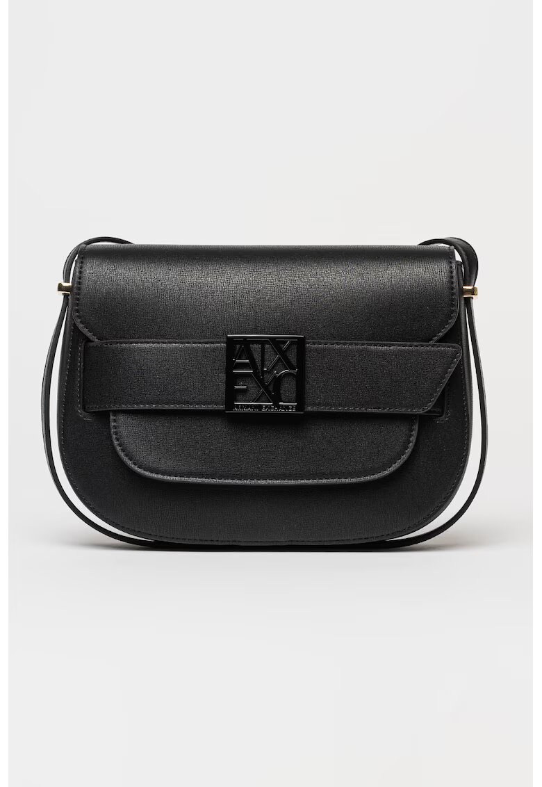 ARMANI EXCHANGE Чанта Susy тип Saddle от еко кожа