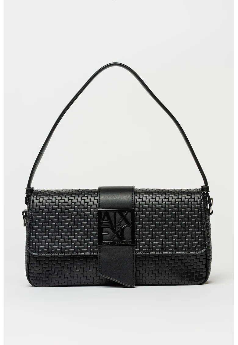 ARMANI EXCHANGE Чанта за рамо с капаче и отделяща се презрамка