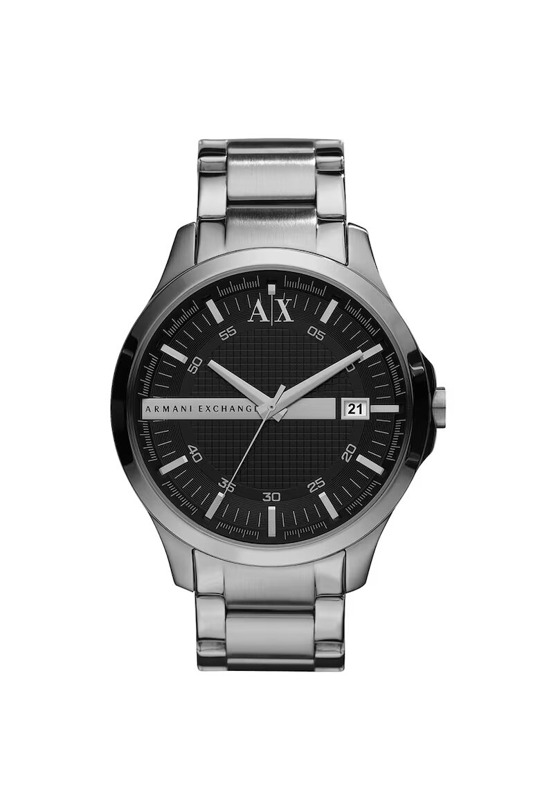 ARMANI EXCHANGE Часовник Hampton от неръждаема стомана Сребрист