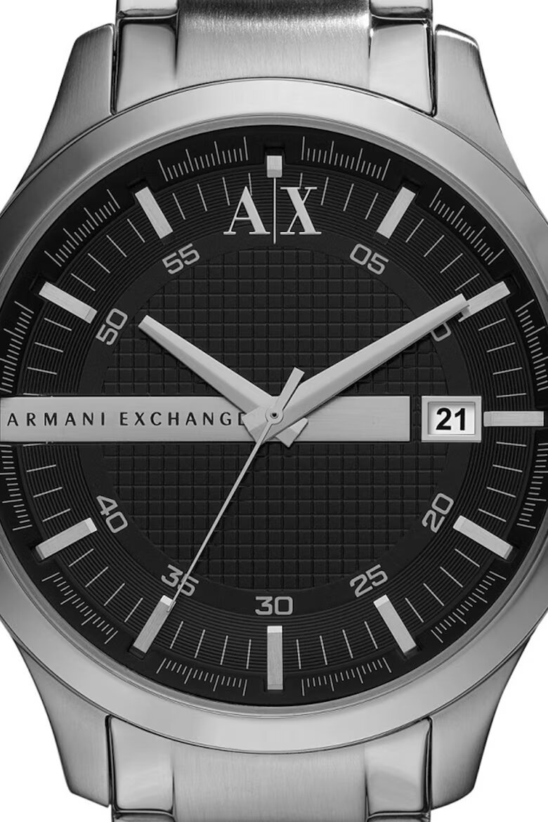 ARMANI EXCHANGE Часовник Hampton от неръждаема стомана Сребрист