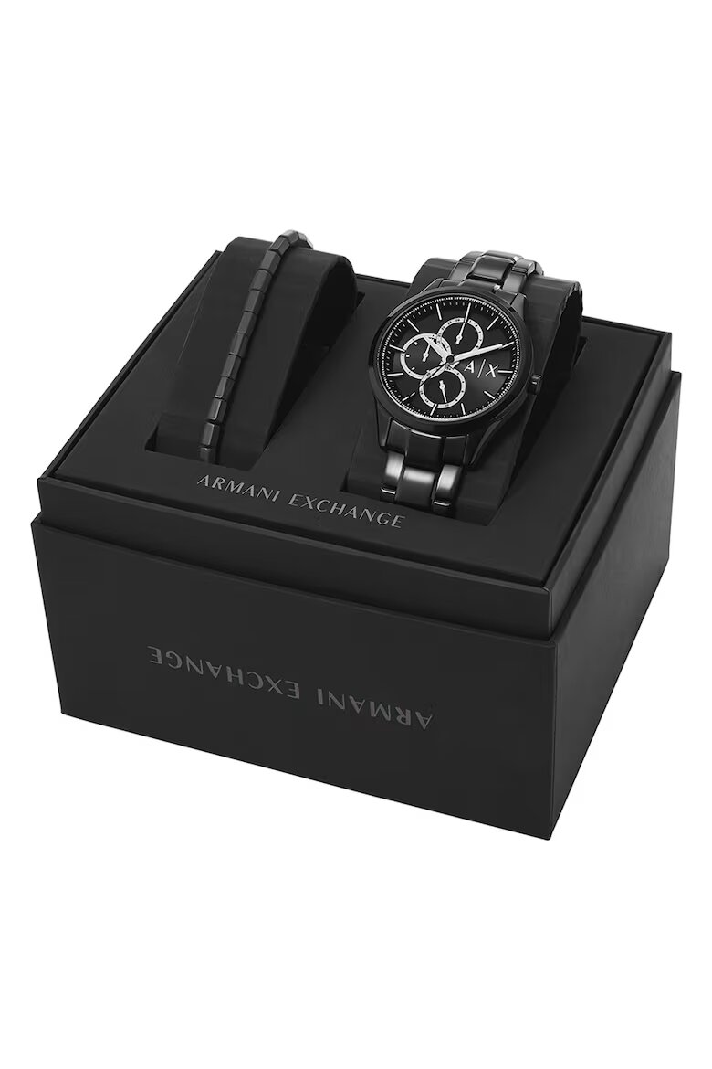 ARMANI EXCHANGE Часовник от неръждаема стомана и гривна