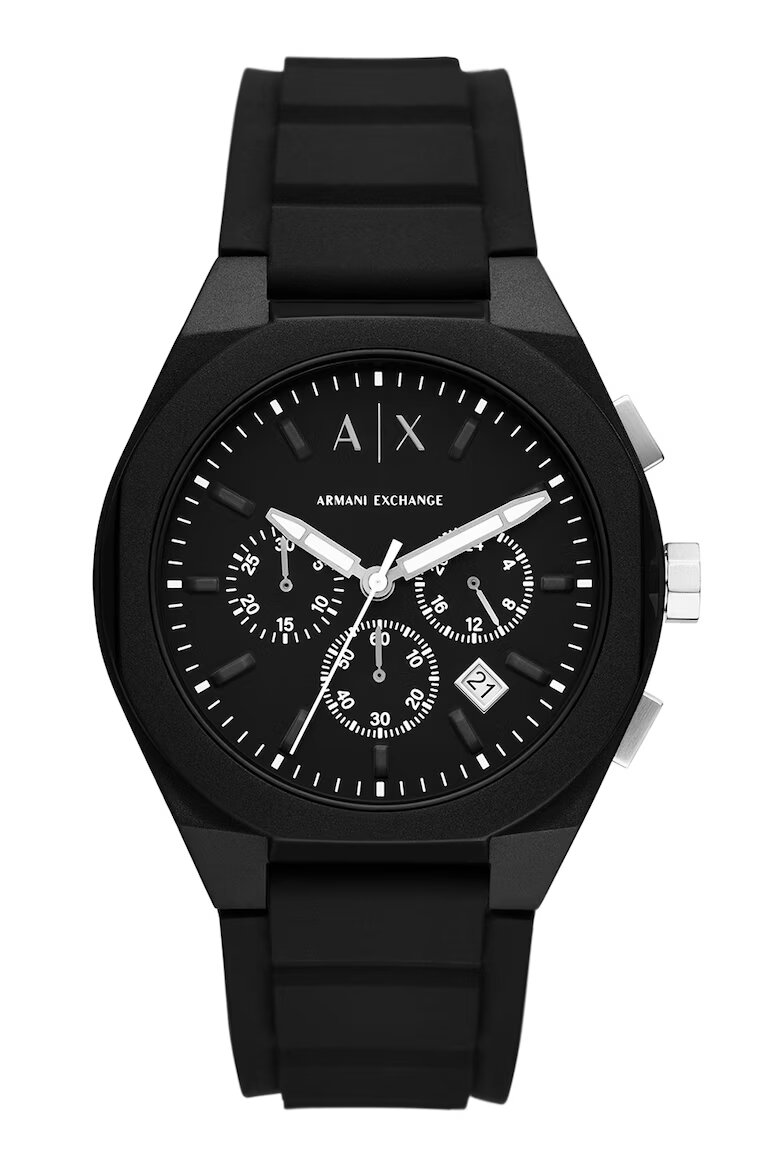 ARMANI EXCHANGE Часовник с хронограф и силиконова каишка