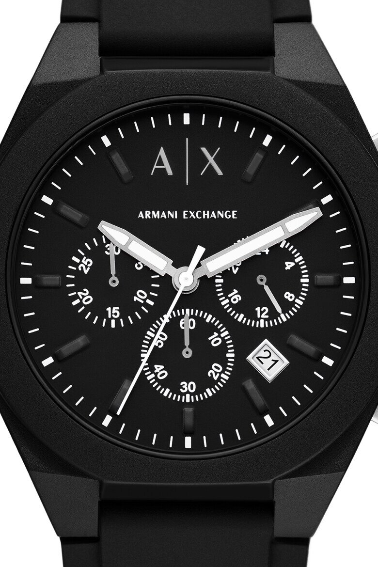ARMANI EXCHANGE Часовник с хронограф и силиконова каишка