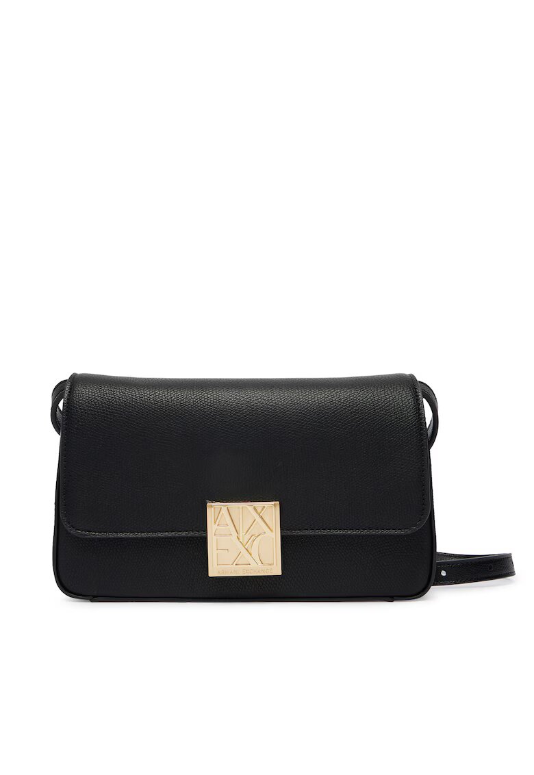 ARMANI EXCHANGE Дамска чанта - екологична кожа - черна - One Size INTL