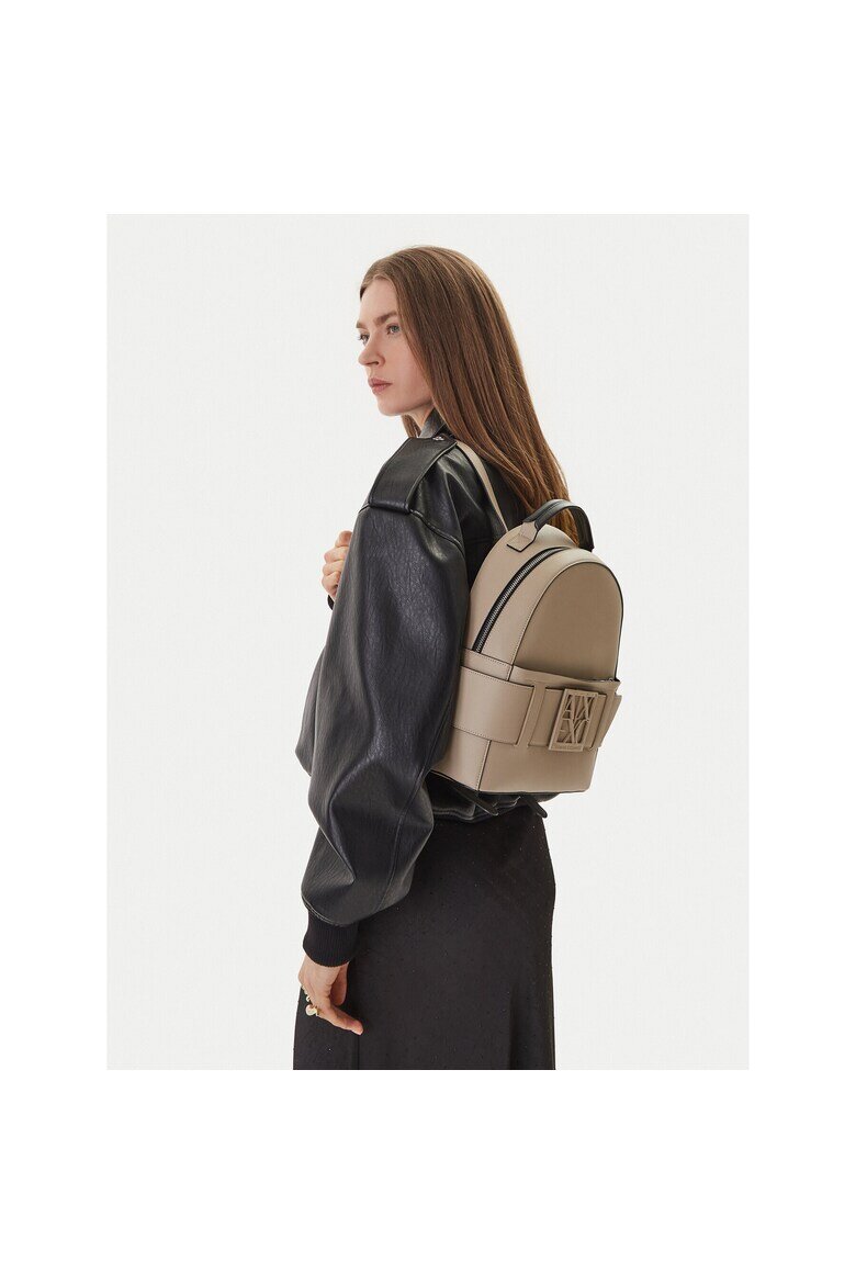 ARMANI EXCHANGE Дамска модна раница екологична кожа бежов One Size INTL